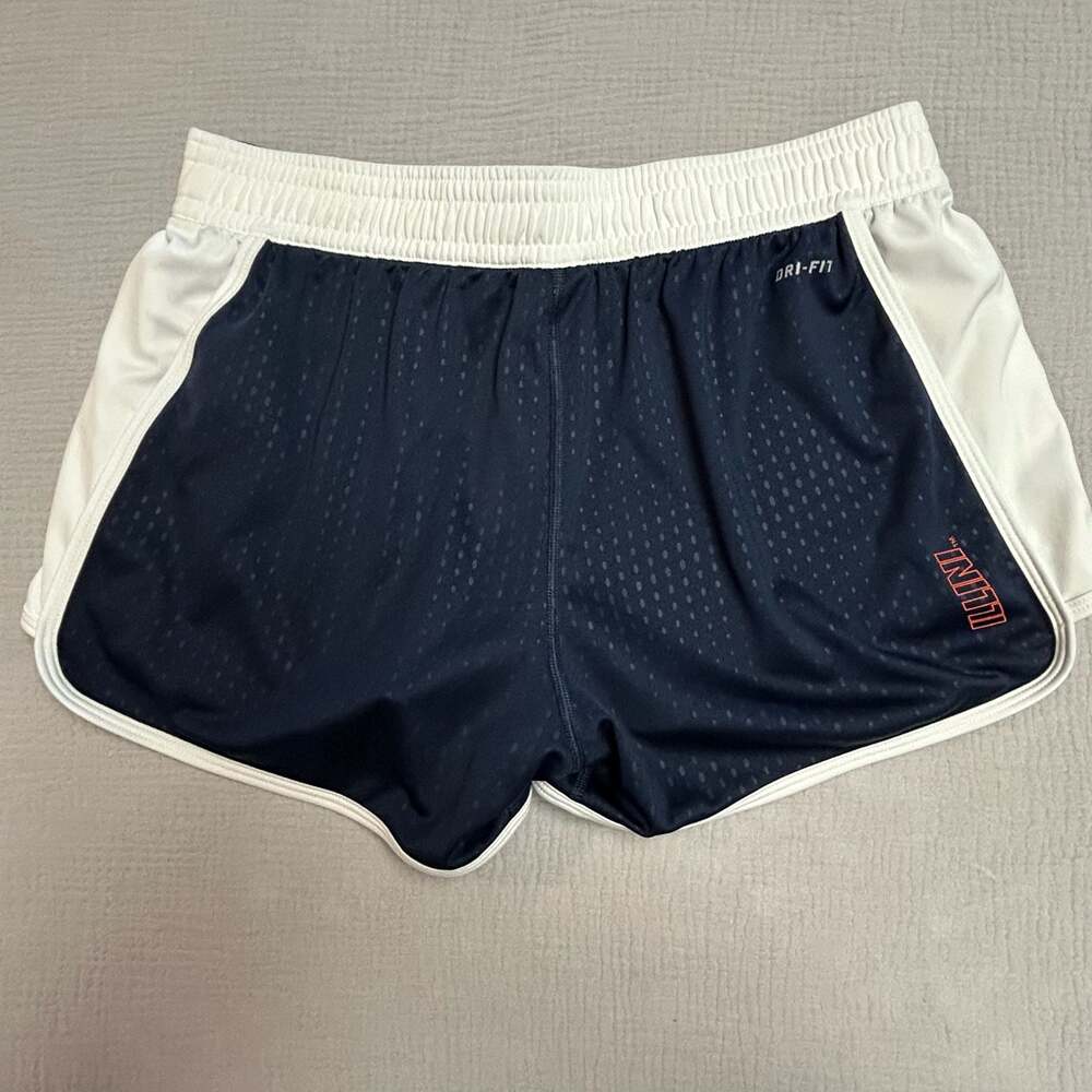 Nike Dri-FIT Illinois Fighting Illini Women's Tempo Running Shorts Navy